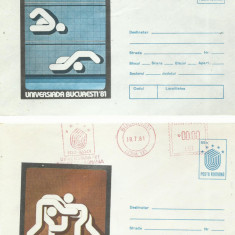 TSV* - SET 11 FDC JOCURILE OLIMPICE BUCURESTI 1981 (3)