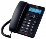 Telefon cu fir de masa cu afisaj negru CD001 Well