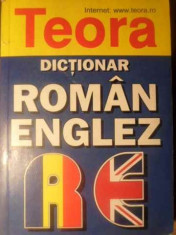 DICTIONAR ROMAN-ENGLEZ-ANDREI BANTAS foto