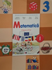 Gabriela Barbulescu - Matematica, clasa a III-a, semestrul I (Editia: 2015) foto