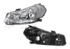 Far Fiat Sedici 03.2006-2013, Suzuki SX4 05.2006-05.2013; TYC partea Dreapta, tip bec H4, reglaj electric, pentru motoras reglare cu pin