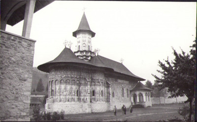HST P2/666 Poză mănăstirea Voroneț perioada comunistă foto