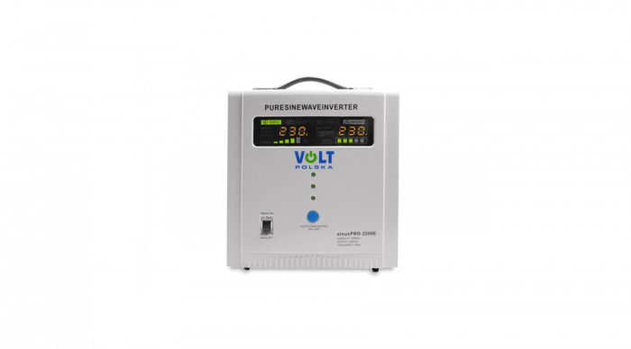 Volt Polska SINUS PRO 2200 E 12/230V Convertizor de tensiune Inverter Convertizor de tensiune &icirc;ncorporat &icirc;n UPS Sistem de alimentare ne&icirc;ntreruptă (160