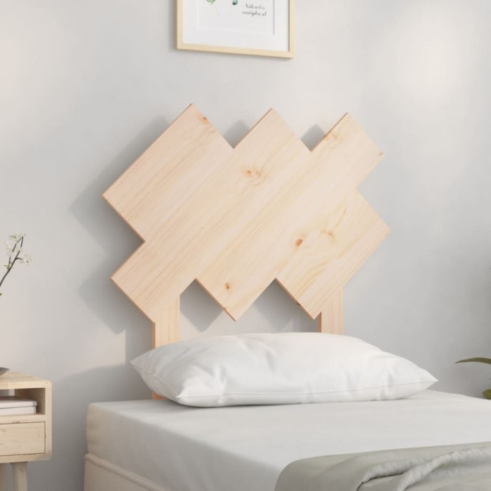 vidaXL Tăblie de pat, 72,5x3x81 cm, lemn masiv de pin 819195