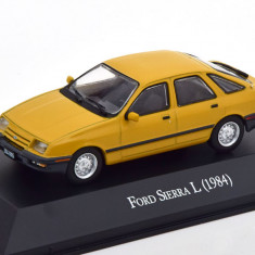 Macheta Ford Sierra L 1984 galben - IXO/Altaya 1/43