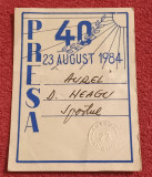 Acreditare presa-acces in Piata Aviatorilor 23.08.1984