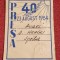 Acreditare presa-acces in Piata Aviatorilor 23.08.1984