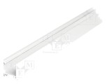 Profil aluminiu de suprafață pentru module LED, alb, 2m TOPMET LINEA20