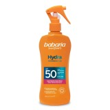 Spray cu aloe si protectie solara SPF 50+ UVA&amp;UVB Hydra Fotoprotector, 200 ml, Babaria