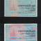 Ucraina 1000000 + 2000000 karbovantsiv karbovanet certificat 1992