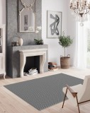 Covor Belgian, Georgia 39003, Gri/Negru, Diverse Dimensiuni - 200x290 cm