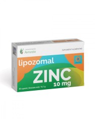 Lipozomal Zinc 10mg, 30 capsule, Laboratoarele Remedia