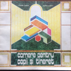 CAMERE PENTRU COPII SI TINERET 1987 amenajari interioare Cosma Jurcov ed tehnica