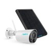 Camera de supraveghere Reolink Argus B360 cu Panou Solar, WIFI, baterie reincarcabila, detectare persoana/vehicul, rezolutie 8MP, alerte Push