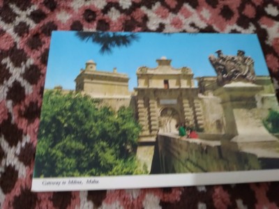 CARTE POSTALA --MALTA CIRCULATA foto