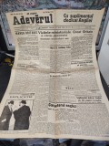 Adeverul Adevărul, 30 mai 1935, Marea Britanie, de N. Titulescu, C.A. Rosetti, primul traducător direct din engleză, A003