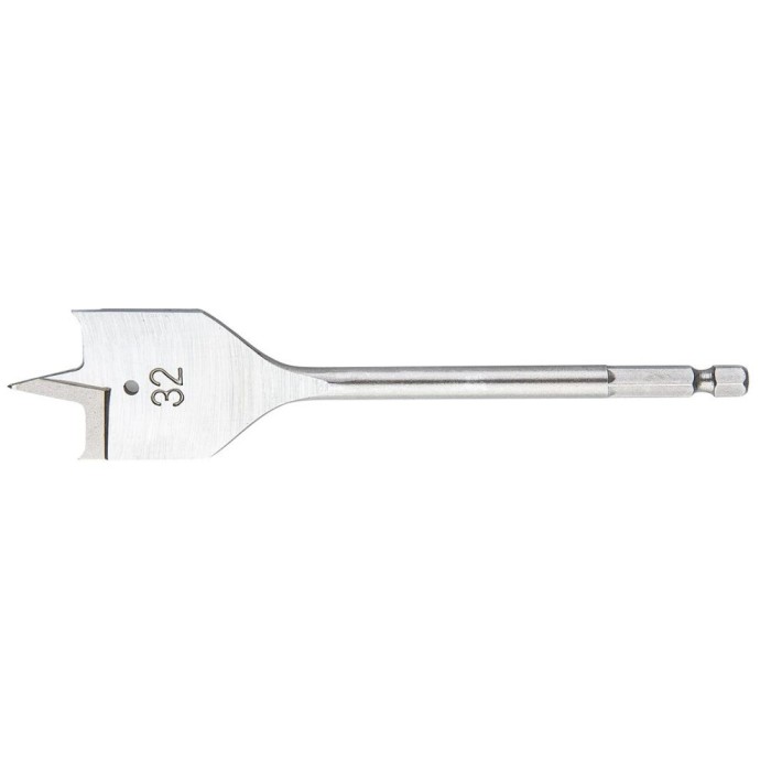 Burghiu lemn plat 32 x 152 mm