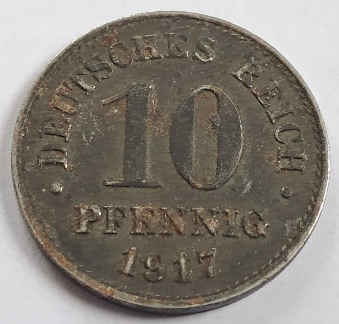 Germania, 10 Pfennig 1917