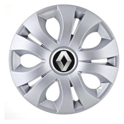 Set 4 Capace Roti Autohelix MSA&amp;reg; potrivite jantelor de 16 inch, Compatibil Cu Renault, model Top Gray foto