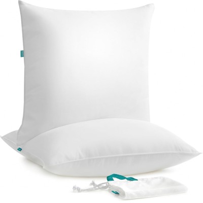 SONGMICS Set de 2 perne cu suprafata moale, 80x80 cm, umplutura 1500 g, alb Household NewTrend foto