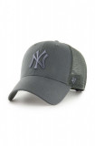 Cumpara ieftin 47brand șapcă MLB New York Yankees culoarea gri, cu imprimeu B-BRANS17CTP-CCC, 47 Brand