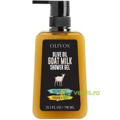 Gel de Dus Hidratant cu Ulei de Masline si Lapte de Capra 750ml