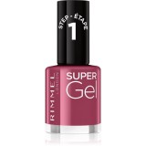 Rimmel Super Gel gel de unghii fara utilizarea UV sau lampa LED culoare 030 Wild Gal 12 ml