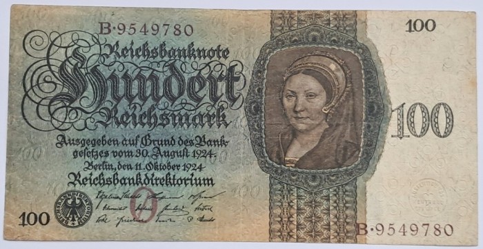 Germania, 100 Reichsmark 1924