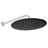 Cap de duș Rea Black Matt 25cm