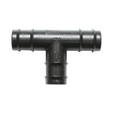 Teu conector cu stut egal 25x25x25 mm pentru tub de picurare si irigatii