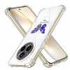 Husa antisoc pentru realme 14 pro+ airbag tpu, col&Egrave;uri ranforsate- butterfly albastru
