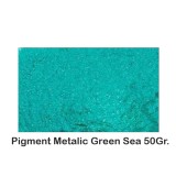 Cumpara ieftin Pigment Metalic Green Sea 50Gr.