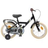 vidaXL Bicicletă pentru Copii 12 Inci pentru 2-4 ani Negru 42009483