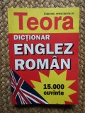 DICTIONAR ENGLEZ-ROMAN 15.000 CUVINTE - ANDREI BANTAS