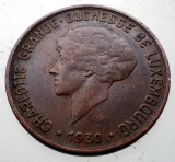 7.618 LUXEMBURG LUXEMBOURG CHARLOTTE 10 CENTIMES 1930