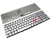 Tastatura HP Argintie Pavilion 250 G7 layout US fara rama enter mic, Pavilion 5-CS layout US fara rama enter