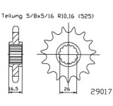 Pinion Fata 16 Dinti Pas 525 Motorevolution Honda CB 600 F Hornet CBF 600 CBR 600 RR Fireblade XL 1000 Varadero