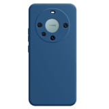 Husa de protectie, flippy, pentru huawei mate 60 pro, liquid silicone, cu microfibra pe interior, protectie antisoc, compatibil incarcare wireless, al