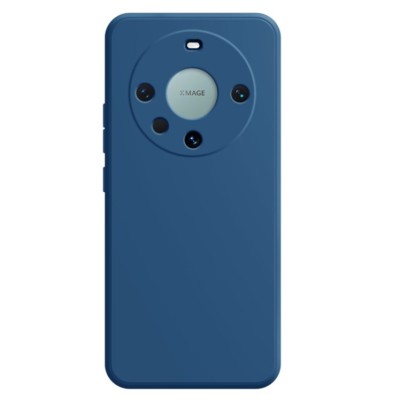 Husa de protectie, flippy, pentru huawei mate 60 pro, liquid silicone, cu microfibra pe interior, protectie antisoc, compatibil incarcare wireless, al foto