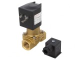 Ventil electromagnetic alamă 24VDC 0-10bar IP65