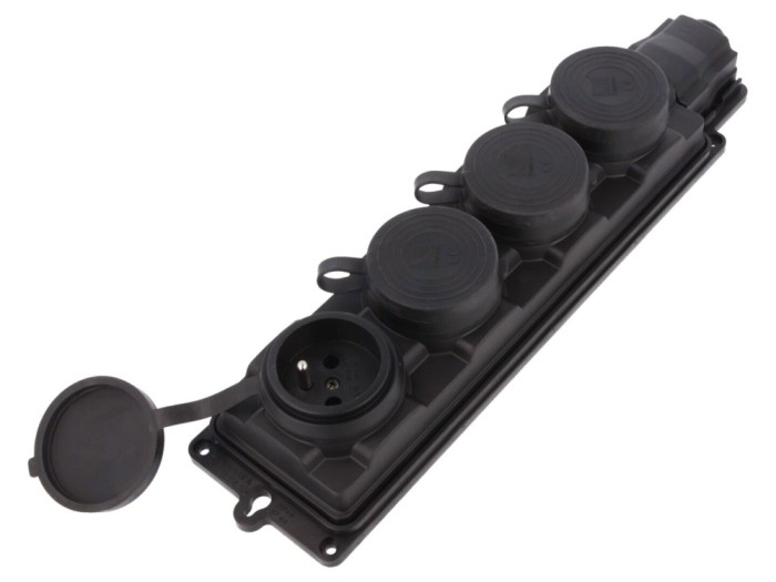 Conector alimentare AC 250V 16A IP44