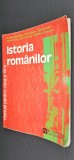 ISTORIA ROMANILOR CLASA A XII A , DUMITRECU , MANEA ,NITA , PASCU ,TRANDAFIR , EDITURA HUMANITAS EDUCATIONAL .