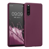 Husa Kwmobile pentru Sony Xperia 10 IV, Silicon, Violet, 57800.187, Carcasa