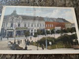 Carte postala Turnu Severin,centrul orasului, circ.Bucuresti, Carol Tipografiate, Circulata, Printata