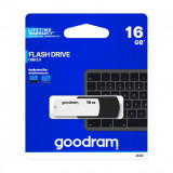 Memorie Externa GoodRam (pendrive) Colour (16GB I USB2.0) Blister USO2-0160KWR11 Negru-Alb, 16 GB