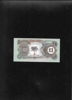 Biafra 1 pound seria0698325 unc foto