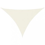 Cumpara ieftin Panza parasolar crem 5x7x7 m, tesatura oxford, triunghiular
