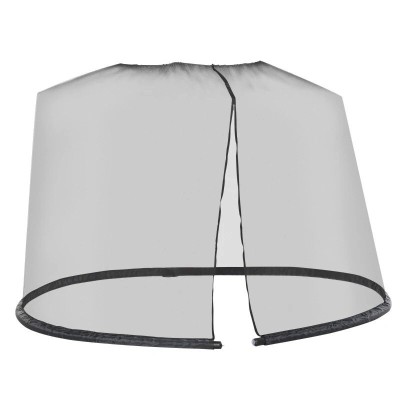 Plasa tantari, muste si alte insecte, pentru umbrela de gradina, material Oxford, negru, 300x230 cm foto