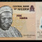 Nigeria 5 Naira 2019 POLYMER UNC necirculata **