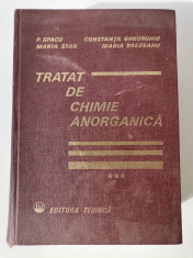 Tratat De Chimie Anorganica Vol III - P. Spacu foto